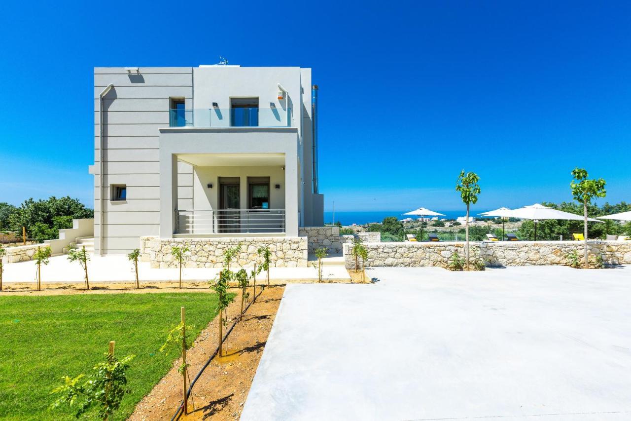 Luxury Cretan Villas With Private Pools Gallos Exterior photo