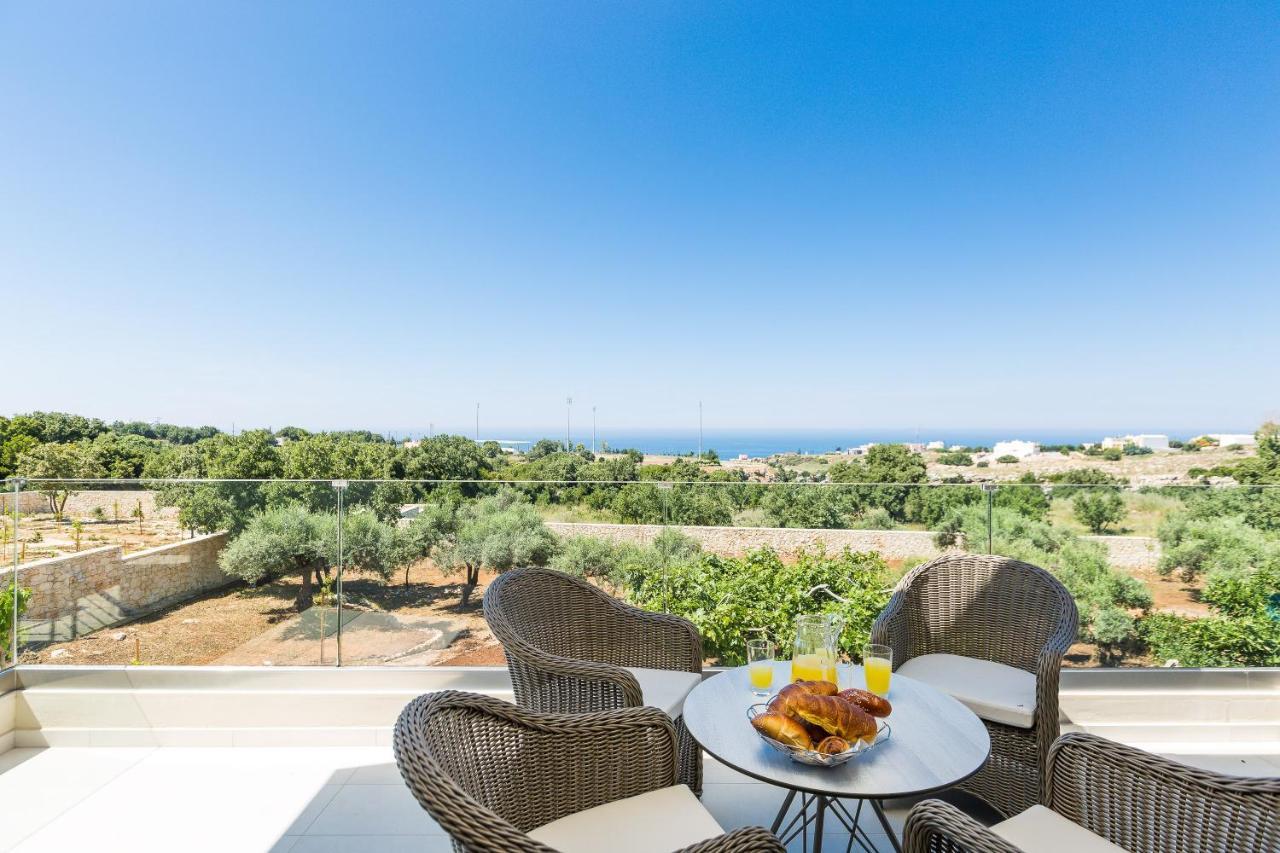 Luxury Cretan Villas With Private Pools Gallos Exterior photo