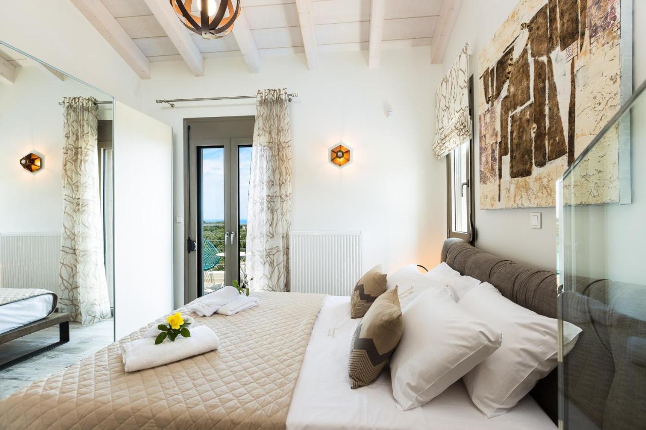 Luxury Cretan Villas With Private Pools Gallos Exterior photo